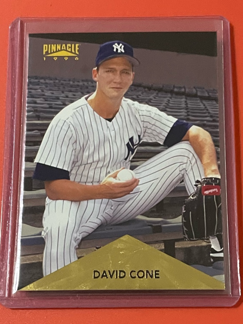 David Cone #212 1996 Pinnacle Baseball Trading Card